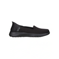 Skechers On-The-Go Flex Astonish Slip-Ins Shoes in Black - lightweight cushioned slip-on walking sneakers
