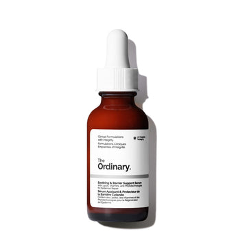 The Ordinary Soothing & Barrier Support Serum 30mL bottle with packaging.