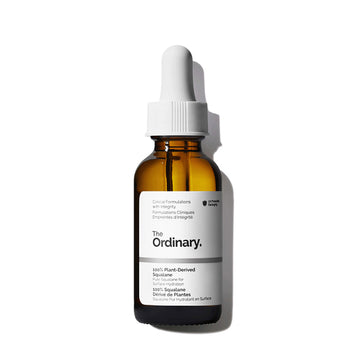 The Ordinary 100% Plant-Derived Squalane 30mL – Hydrating facial oil for soft, smooth skin