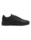 Black sneaker on a white background