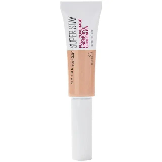 Maybelline Superstay Concealer 25 Medium for full under-eye coverage