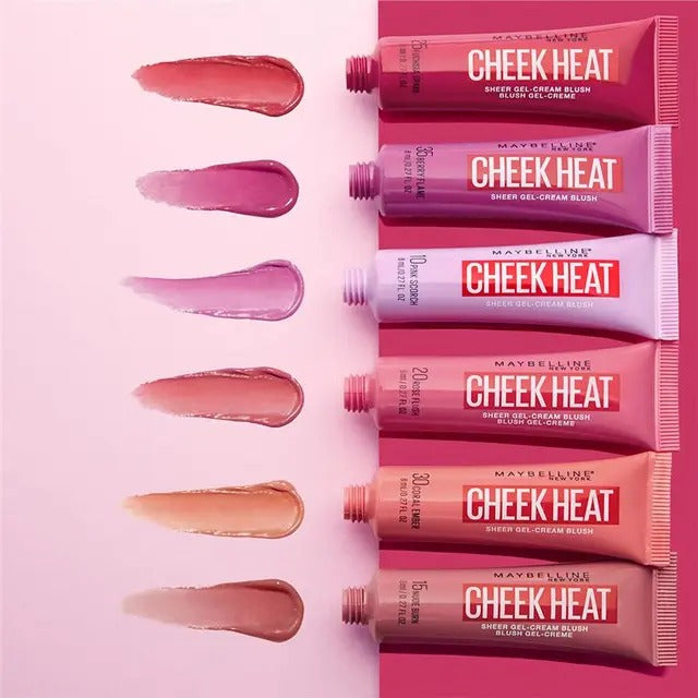 Maybelline Cheek Heat Blush Pink Scorch gel cream