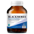 Blackmores Sustained Release Multivitamins for 50+ 90 Tablets bottle with a clear label showcasing a premium multivitamin supplement designed to support health and vitality for individuals aged 50 and over.