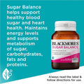 Blackmores Sugar Balance 90 Tablets - A bottle of Blackmores Sugar Balance containing 90 tablets designed to support healthy blood sugar levels and overall wellness.