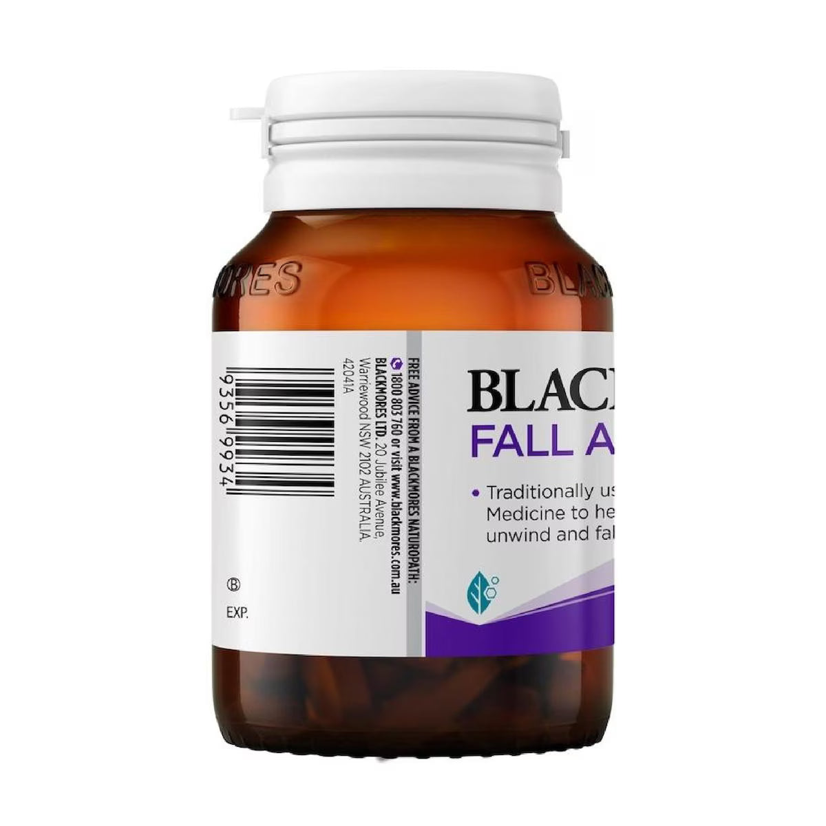 Blackmores Fall Asleep 60 Tablets - Natural Sleep Aid for Better Rest