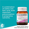 Blackmores I-Folic 150 Tablets - Essential folic acid supplement for women’s health