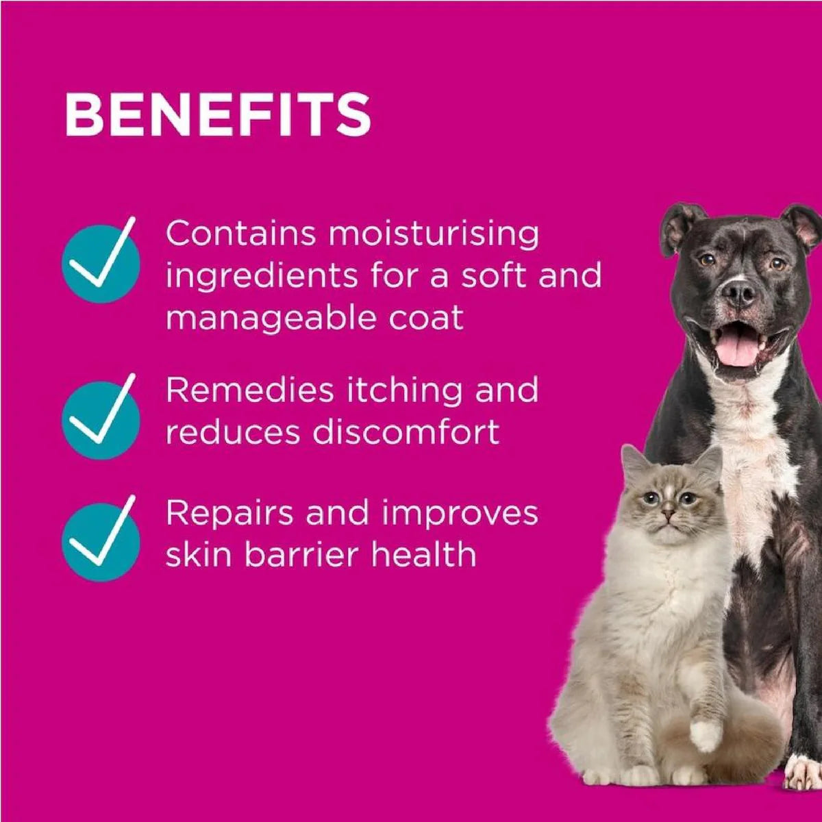 Blackmores PAW NutriDerm Replenishing Conditioner 200ml is a high-quality pet care product designed to restore and nourish your pet's coat. This 200ml bottle of conditioner helps replenish moisture, enhance coat softness, and improve skin health.