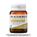 Blackmores Executive B Vitamin B Stress Support Formula 28 Pack designed to support mental performance, reduce stress, and promote overall well-being.