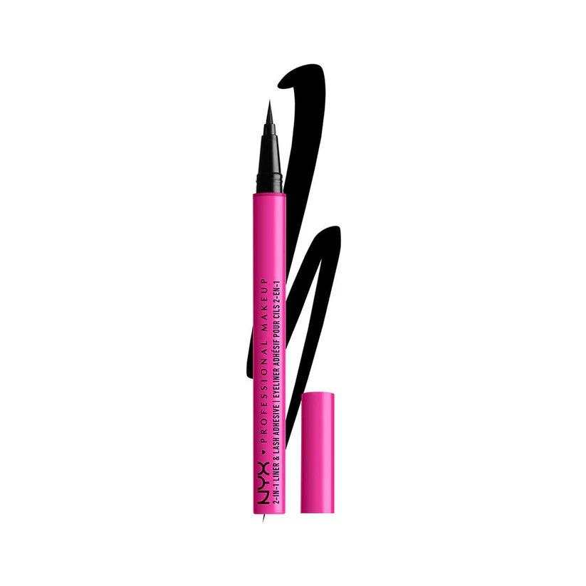 NYX Jumbo Lash 2-In-1 Liner & Lash Adhesive Baddest Black