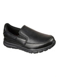 Skechers Work Relaxed Fit Nampa Annod SR Sneakers in Black - slip-resistant work shoes with cushioned comfort
