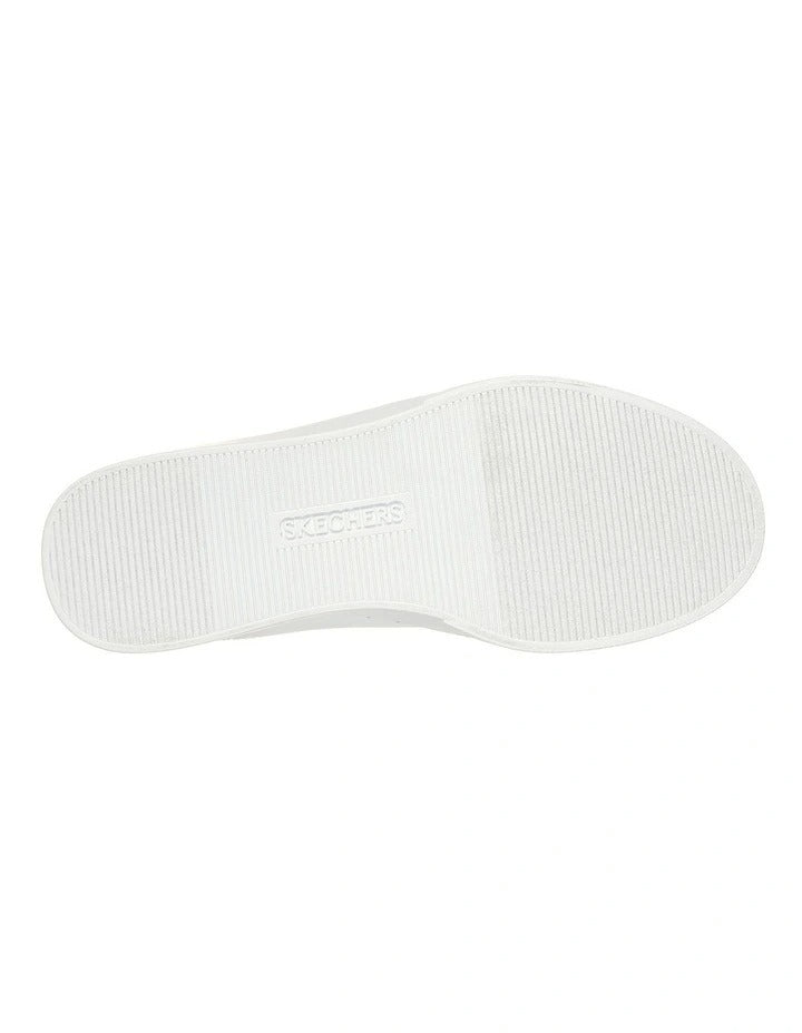 Skechers Eden LX Top Grade Sneakers in White - lightweight cushioned casual shoes for men and women