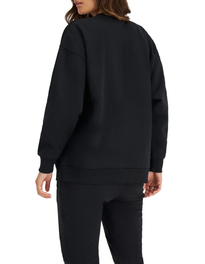 Men’s Champion tonal crewneck sweater with logo