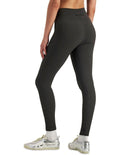 Move Rib Seamless Legging in stretchy ribbed nylon elastane fabric with ankle length, no-roll waistband, and sweat-wicking finish for active comfort
