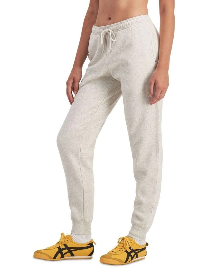 Sweats Cotton Fleece Skinny Trackie with slim fit, fleecy lining, elastic drawcord waist, and side seam pockets for everyday comfort