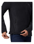Columbia Fast Trek II Fleece Jacket in Grey with zip pockets and adjustable hem.
