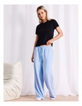 Chloe & Lola fitted tee with round neck, crafted from soft modal-cotton blend.