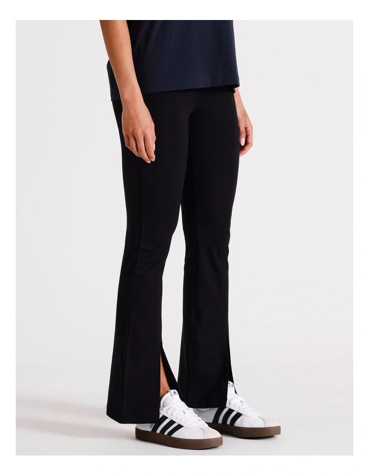 Comfortable Champion split flare gym leggings