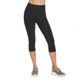 Skechers Diamond Status High Waisted Midcalf Legging W2CP26 BLK