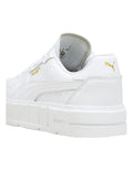 Puma Cali Court Women’s Sneakers with leather and synthetic upper, flat sole, and sporty streetwear design in a classic court-inspired silhouette.