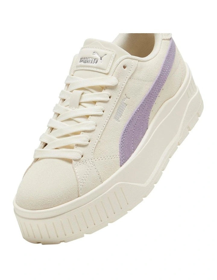 Puma Karmen II women’s leather sneakers with platform sole and suede details – stylish casual shoes for women