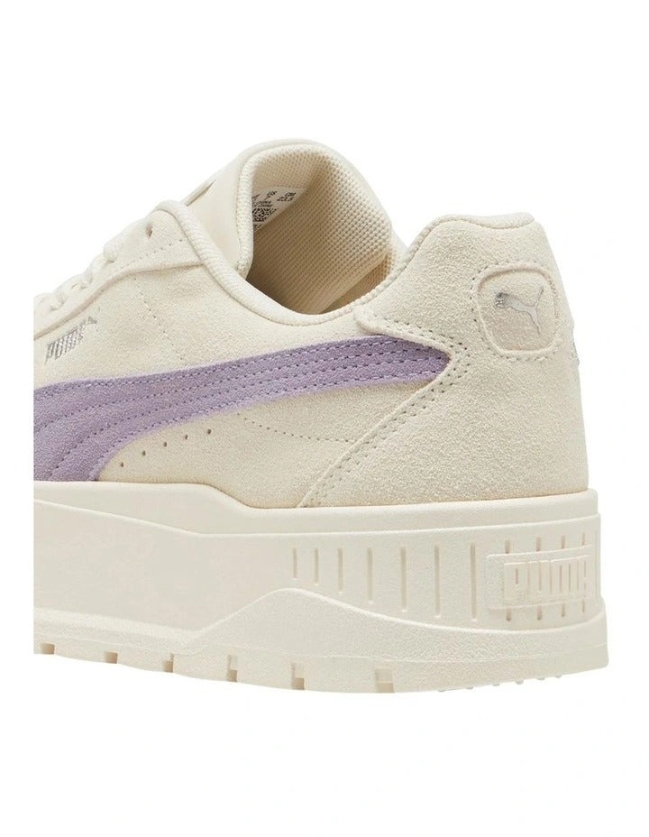 Puma Karmen II women’s leather sneakers with platform sole and suede details – stylish casual shoes for women