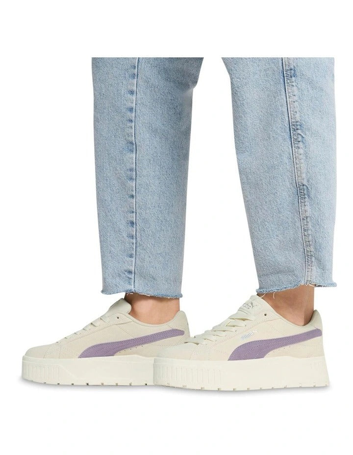 Puma Karmen II women’s leather sneakers with platform sole and suede details – stylish casual shoes for women
