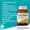 Blackmores Multivitamin + Antioxidants Sustained Release Tablets 125 pack — daily multivitamin supplement for energy, immunity, and overall wellbeing.