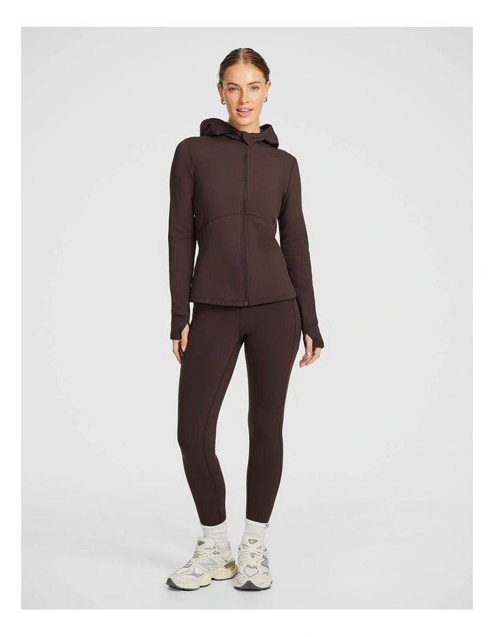 Rockwear Women's Thermal Jacket in Chocolate