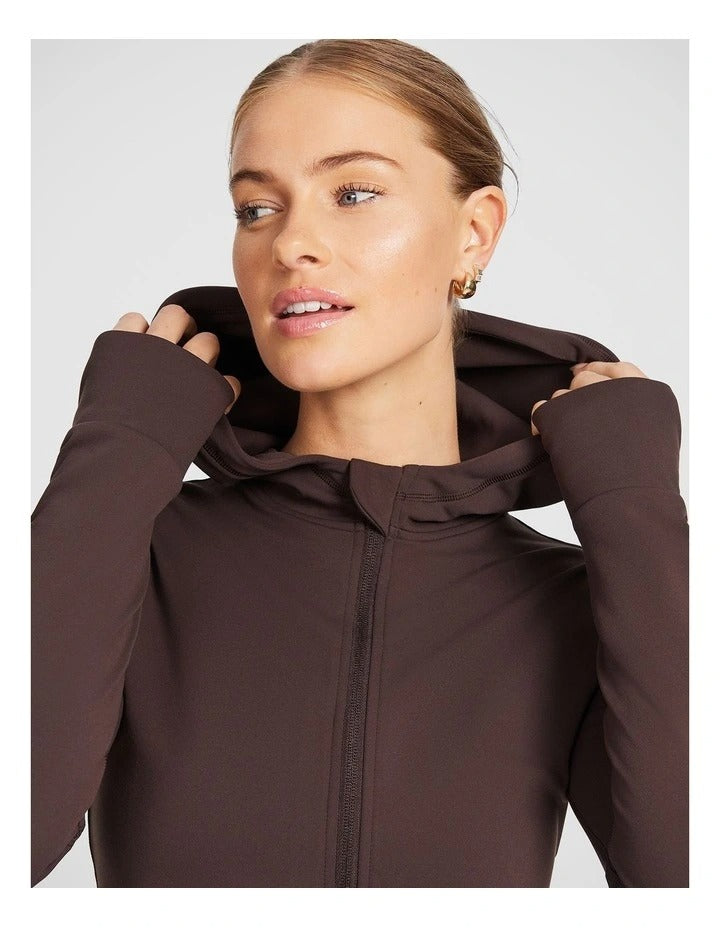 Rockwear Women's Thermal Jacket in Chocolate