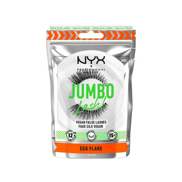 NYX Jumbo Lash Vegan False Lashes Reusable with Case Ego Flare