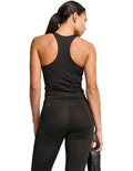 Puma Train All Day Essential 2-in-1 Women’s Tank with moisture-wicking dryCELL technology, 85% recycled polyester, 15% elastane