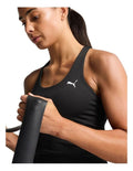 Puma Train All Day Essential 2-in-1 Women’s Tank with moisture-wicking dryCELL technology, 85% recycled polyester, 15% elastane