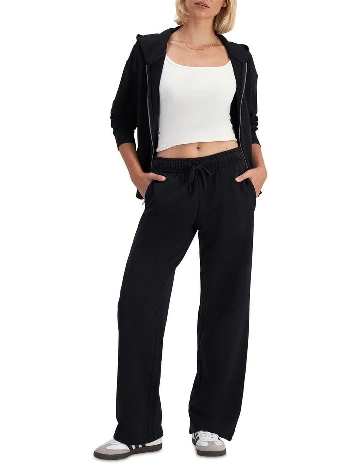 Bonds Signature Satin Cami Pant Set in Ecru silky sleepwear for women