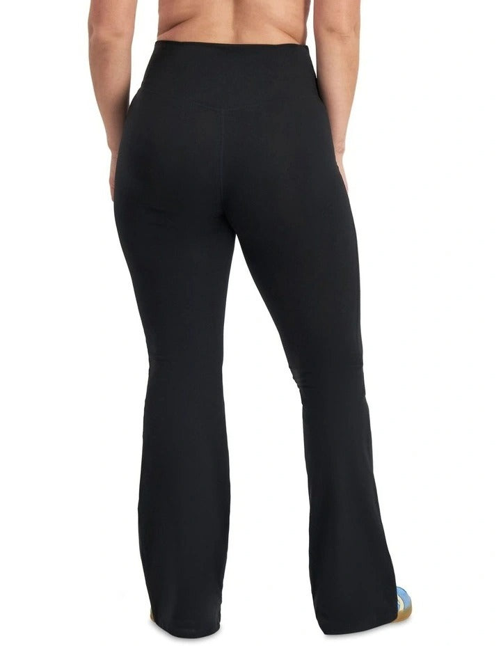 Bonds Move Flare Pant in Black stylish women’s activewear pants