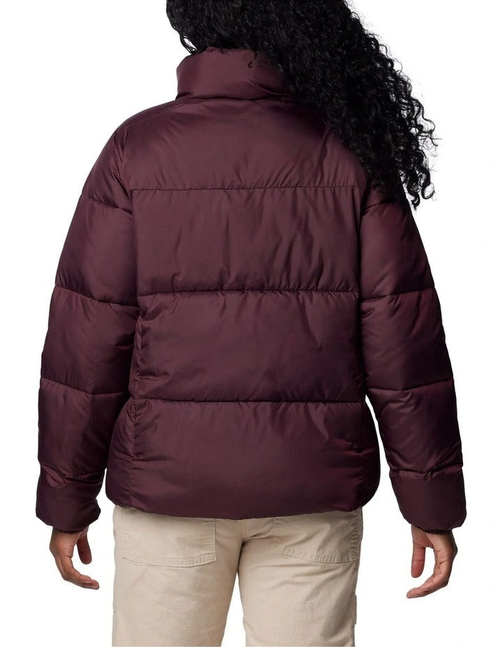 Columbia Puffect II Puffer Jacket in Moonvista with water-resistant fabric, synthetic insulation, and zippered pockets