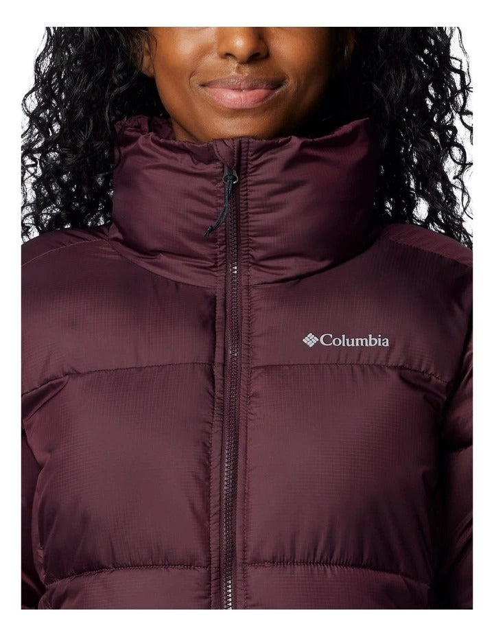 Columbia Puffect II Puffer Jacket in Moonvista with water-resistant fabric, synthetic insulation, and zippered pockets