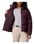 Columbia Puffect II Puffer Jacket in Moonvista with water-resistant fabric, synthetic insulation, and zippered pockets