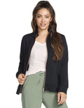 Skechers Hoodless Hoodie GOwalk Everywhere Jacket in Black W3JA261 BLK – Women’s lightweight active jacket with sleek design and modern comfort