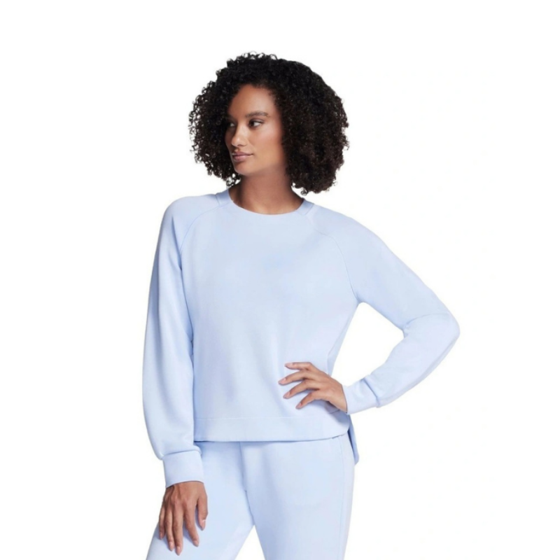 Skechers Skechluxe Elevate Crewneck in Blue LT152 WLV
