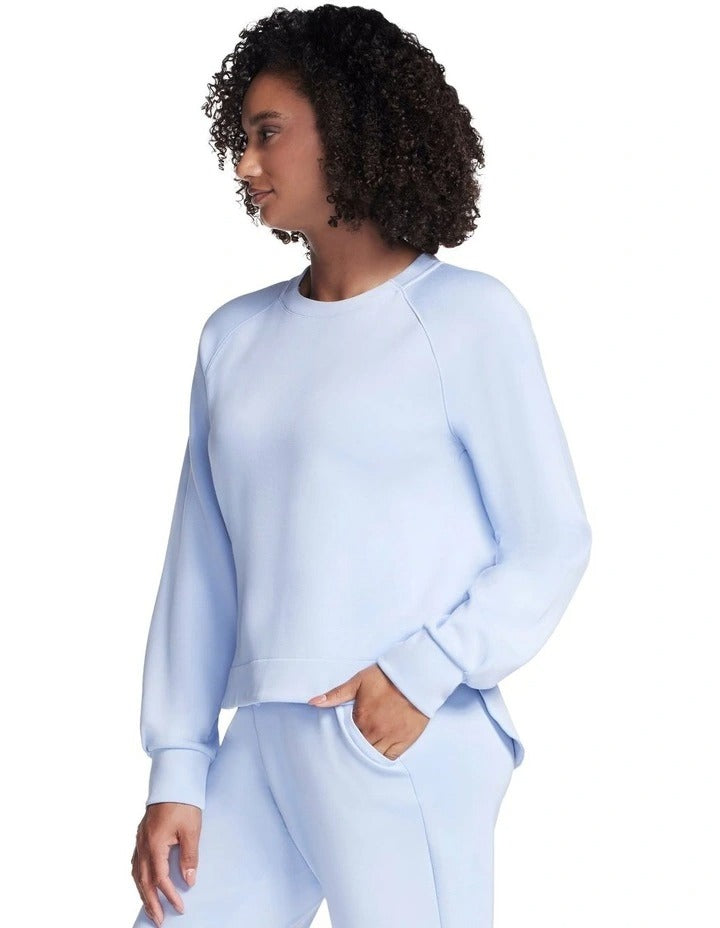 Skechers Skechluxe Elevate Crewneck in Blue LT152 WLV