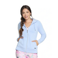 Skechers Skechluxe Elevate Full Zip Jacket in Blue JA196 WLV