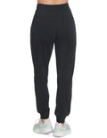 Skechers Skechluxe Elevate Jogger in Black PT149 BLK - Women's athletic jogger pants with premium comfort and sleek modern fit