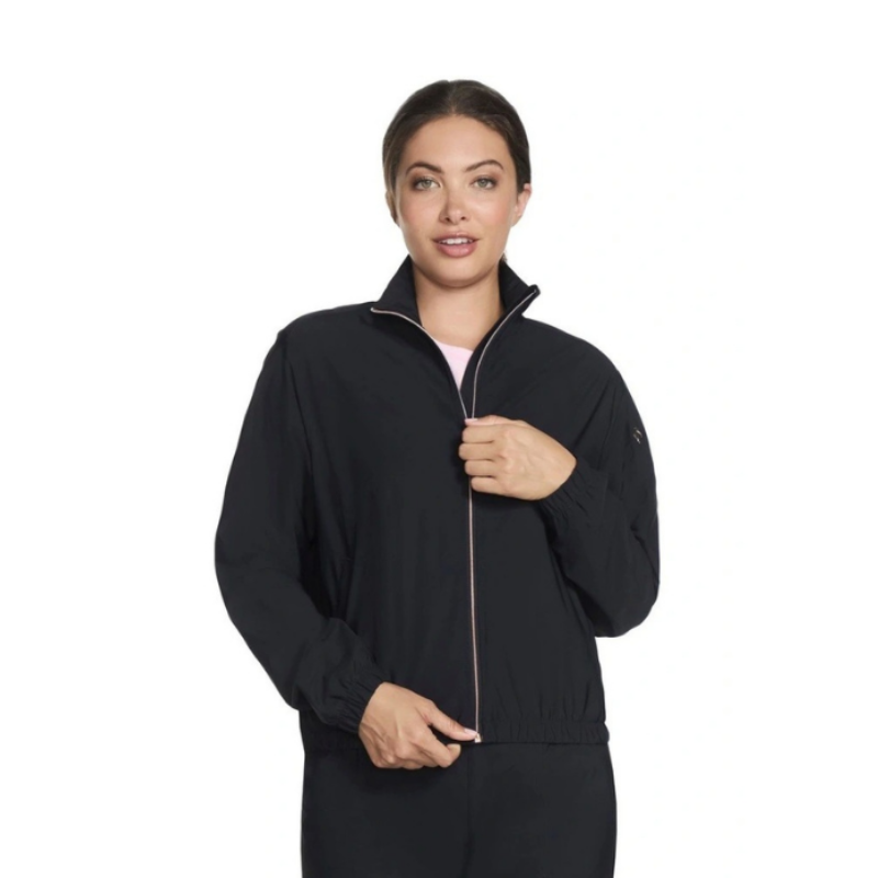 Skechers JA167 Journey Full Zip Jacket in Black