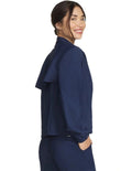 Skechers JA167 Journey Full Zip Jacket in Blue – Women’s athletic zip-up jacket with lightweight design, sleek fit, and versatile casual style