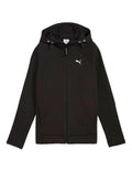 Puma Evostripe Full-Zip Hoodie for Men in Cotton Polyester Blend with Side Pockets