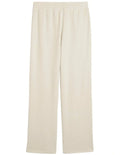 Puma Essentials No.1 Logo Straight Pants in cotton polyester blend with elastic waistband and embroidered logo