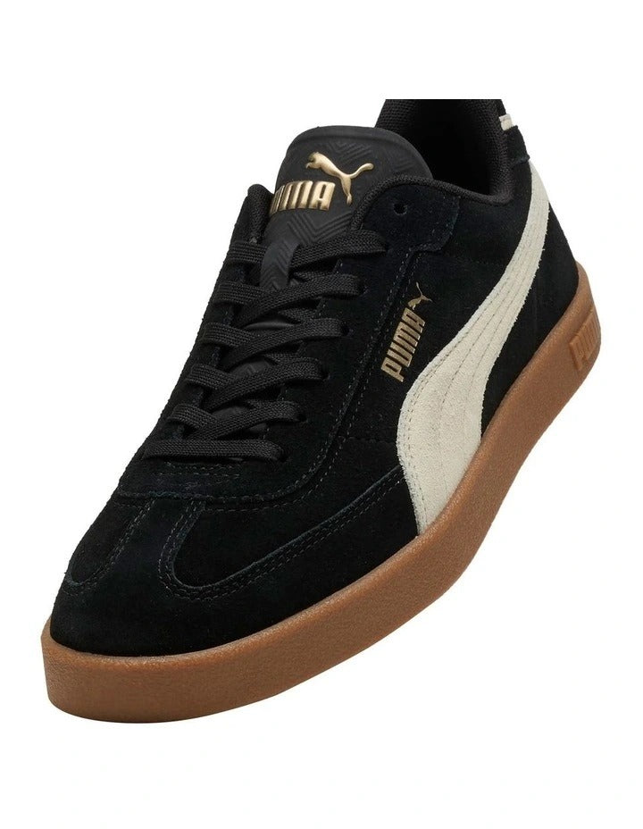 Puma Club II Era Suede Women’s Flat Sneakers in Premium Leather and Suede with Soft Foam+ Cushioning