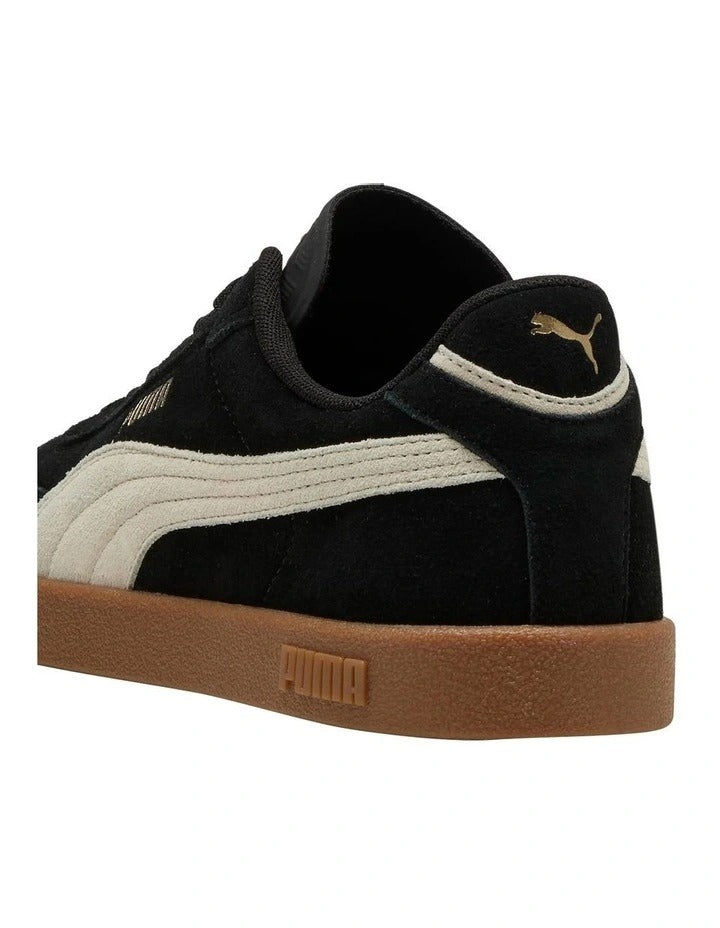 Puma Club II Era Suede Women’s Flat Sneakers in Premium Leather and Suede with Soft Foam+ Cushioning