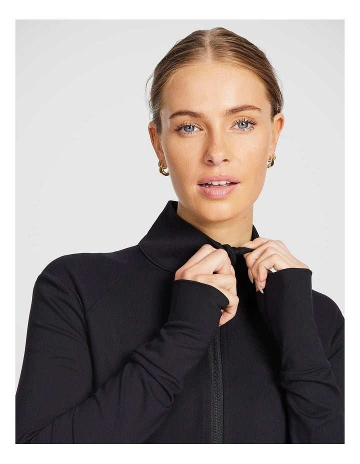 Rockwear Funnel Neck Jacket in Black