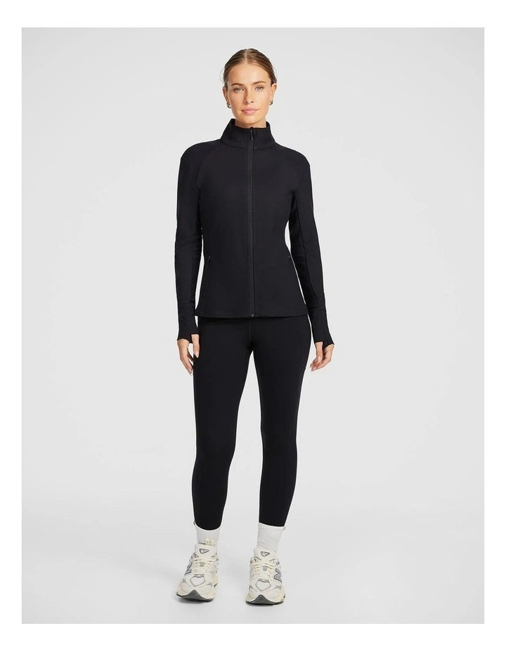 Rockwear Funnel Neck Jacket in Black